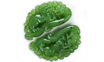 

Fashion xinjiang hotan pixiu lovers pendant certificate/1