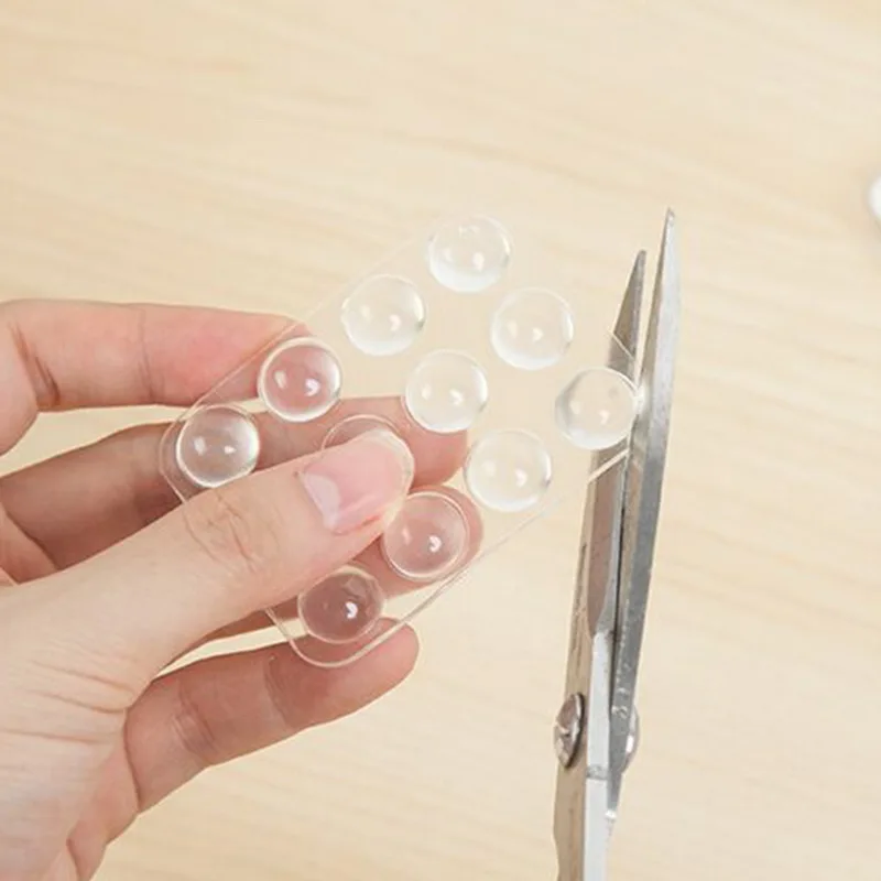 

24Pcs/Set Transparent Anti Slip Silicone Shock Absorber Soft Cushion for Door10