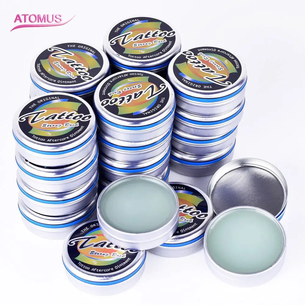 

5pcs Tattoo Cream Tattoo Aftercare Ointment Pomada Para Tatuagem Microblading Accessories Permanent Makeup Material Tatuagem