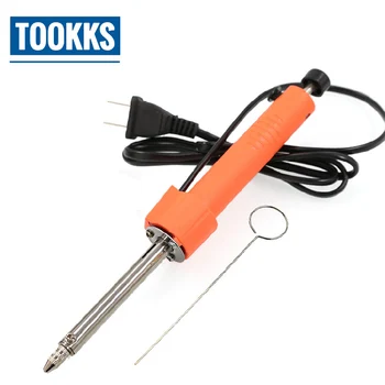

2 in 1 Electronic Desoldering Pump Higg Pressure Tin Solder Sucker Soldering Iron For Clearing Circuit Boards