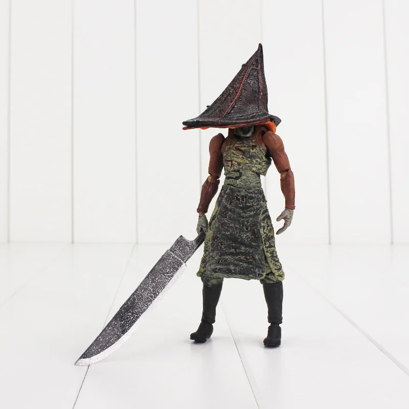 18cm Silent Hill 2 aksiyon figürü kırmızı piramit şey SP-055 SP 055 kılıç silah modeli oyuncaklar