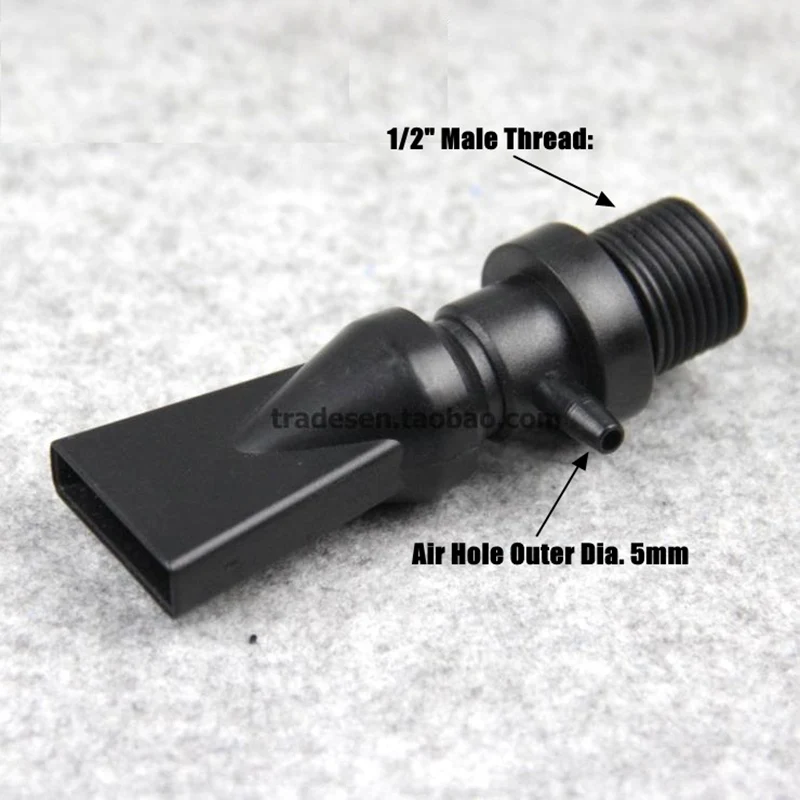 Fish Tank Duckbill Sprinkler Universal Adjustable Water Output Nozzle 11 Different Types Aquarium Water Pipe Connectors 1pc