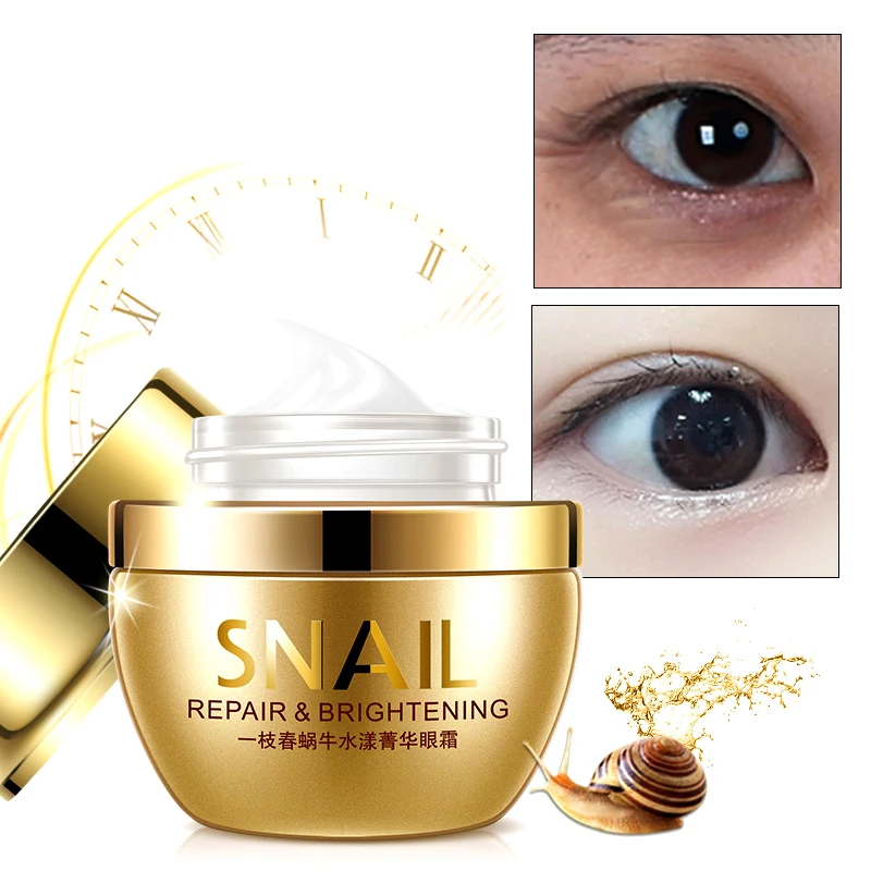 

OneSpring 25g One Spring snail eye cream essence anti-aging remove dark circle anti-puffiness moisturizing nourish repair serum