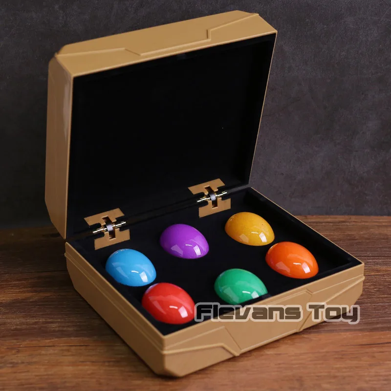 

Avengers Infinity War Thanos 6 Stones with Light PVC Figure Collectible Model Toy