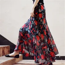 Новые элегантные офисные женские юбки с плиссированным принтом, свободная и удобная одежда, модные юбки для женщин Harajuku Mujer Moda в винтажном стиле