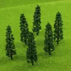 20pcs 9CM Model Railway Pine Miniature Model Plastic Trees For HO Train Railroad Landscape Scenery Layout 3