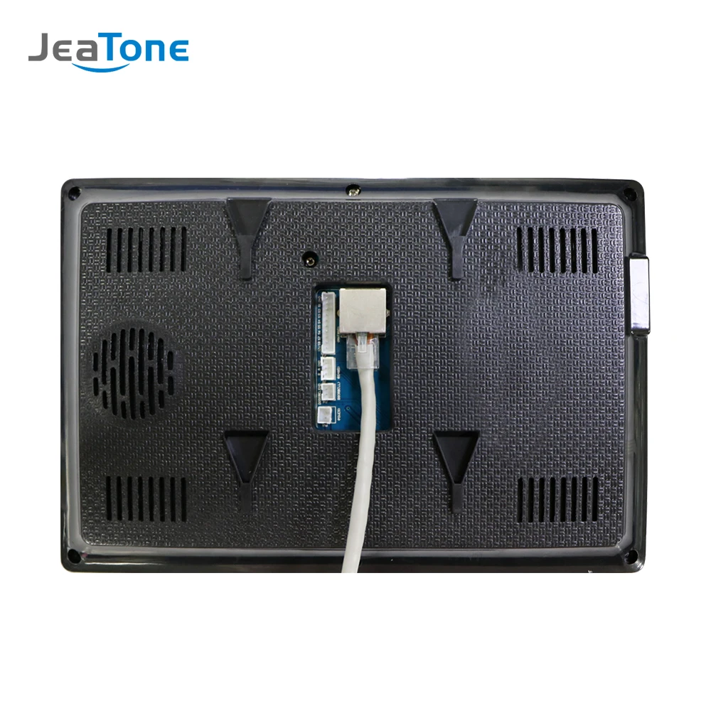 7'' Touch Screen WIFI IP Video Door Phone Intercom +POE Switch 5 Floors Building Access Control System Support Password/IC Card