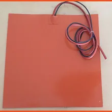 200x200 мм 24 в 200 Вт riscaldatore del силиконовые con 3 м клей 100 к termistore для форма для выпечки(пластина) Машина Отопление плёнки pad