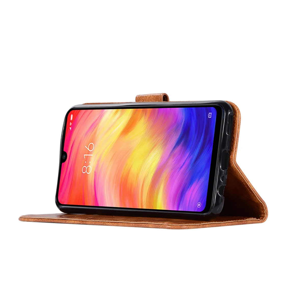 Чехол для Xiaomi Redmi 7, винтажный Ретро Магнитный чехол-кошелек из искусственной кожи для Xiaomi Redmi 7 Redmi7, чехол-держатель для карт, ремешок в полоску