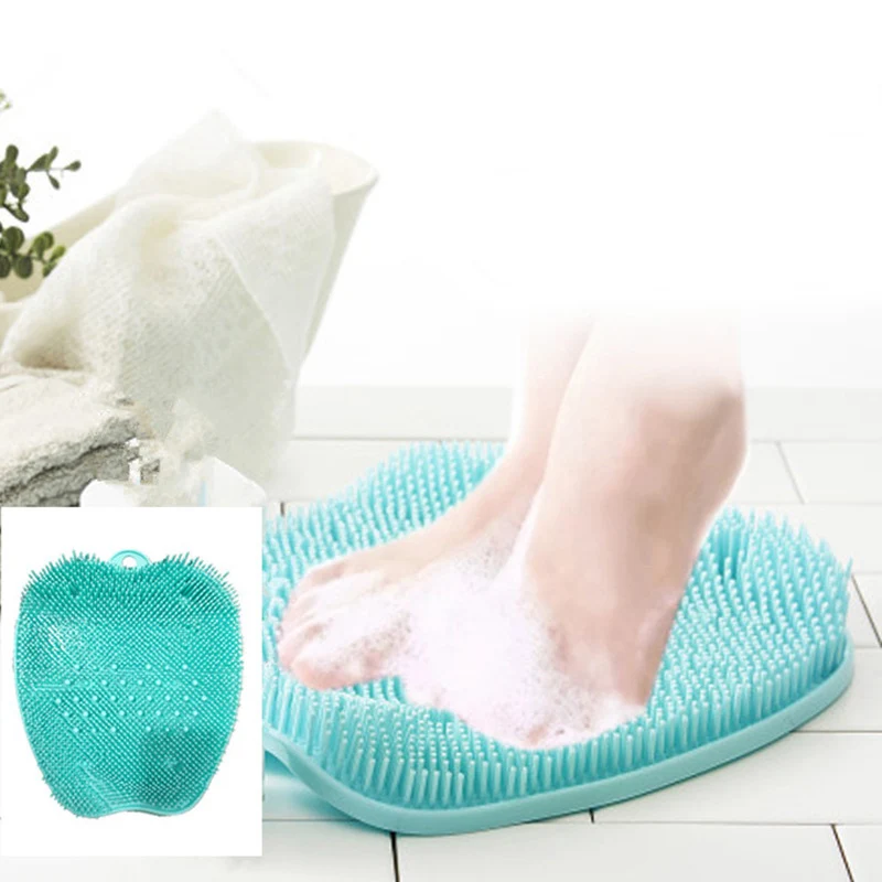 Силикагель для ванной, массажные тапочки для ног, обувь для ванной, щетка и пемза, скребок для ног, спа, Массажная щетка для ног