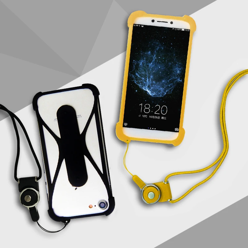 

Fly Cirrus 14 FS522 Case Silicone Back Cover Cirrus 3 FS506 Stretch Rubber Bumper for Fly Cirrus 2 FS504 Phone Cover Neck Case