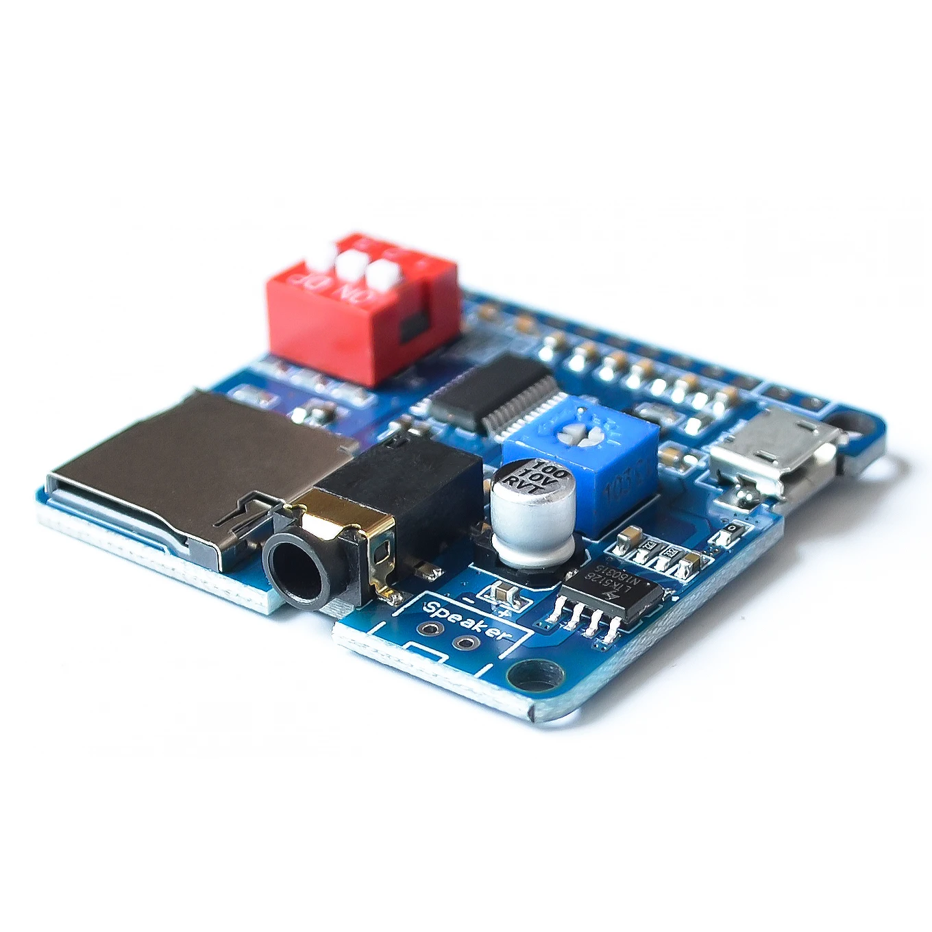Модуль воспроизведения голоса доска MP3 музыкальный плеер SD/TF карта для Arduino