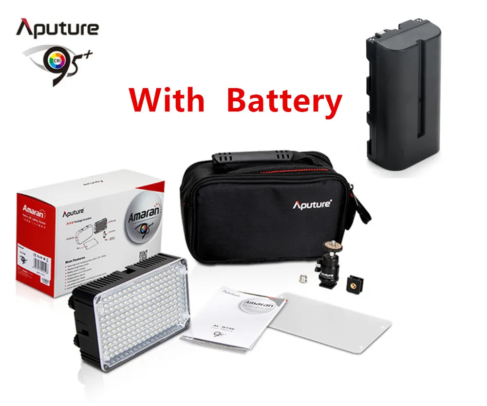 

Aputure Amaran AL H198C LED Video Light Camera lighting Color Temperature Adjustment for Canon Nikon Sony Camcorder AL-H198C
