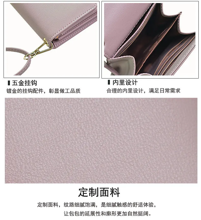 glass flip cover Women New Handbags Fashion Design Shoulder Messenger Bag Trendy Travel Wallet for iPhone 11 PRO MAX X XR XS 7 8 PLUS Crossbody phone card case