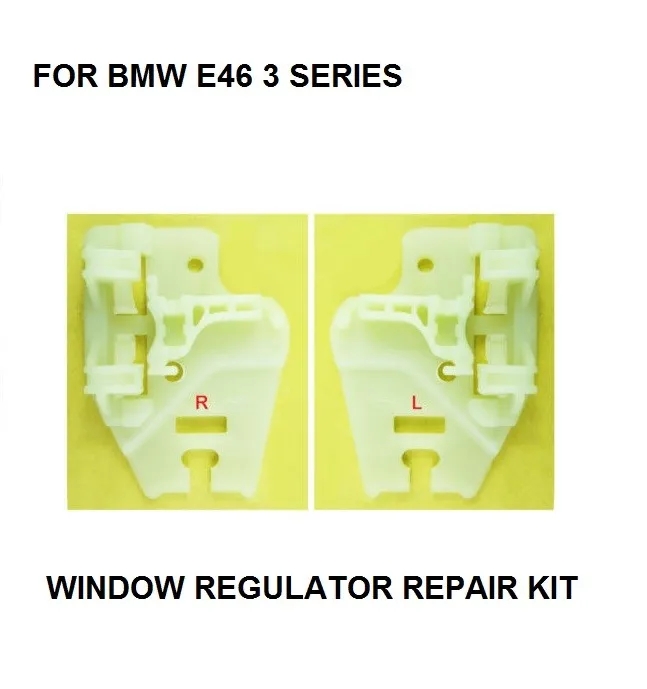 Для BMW E46 оконные пластиковые зажимы регулятор Ремонтный комплект передний левый/правый 1998-2013