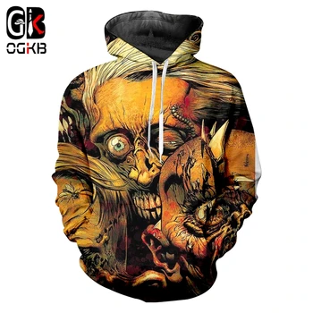 

OGKB Pullover Homme Fashion Long 3D Hoodies Printed Skull Funny Plus Size 5XL Habiliment Hombre Hoodies Sweatshirts
