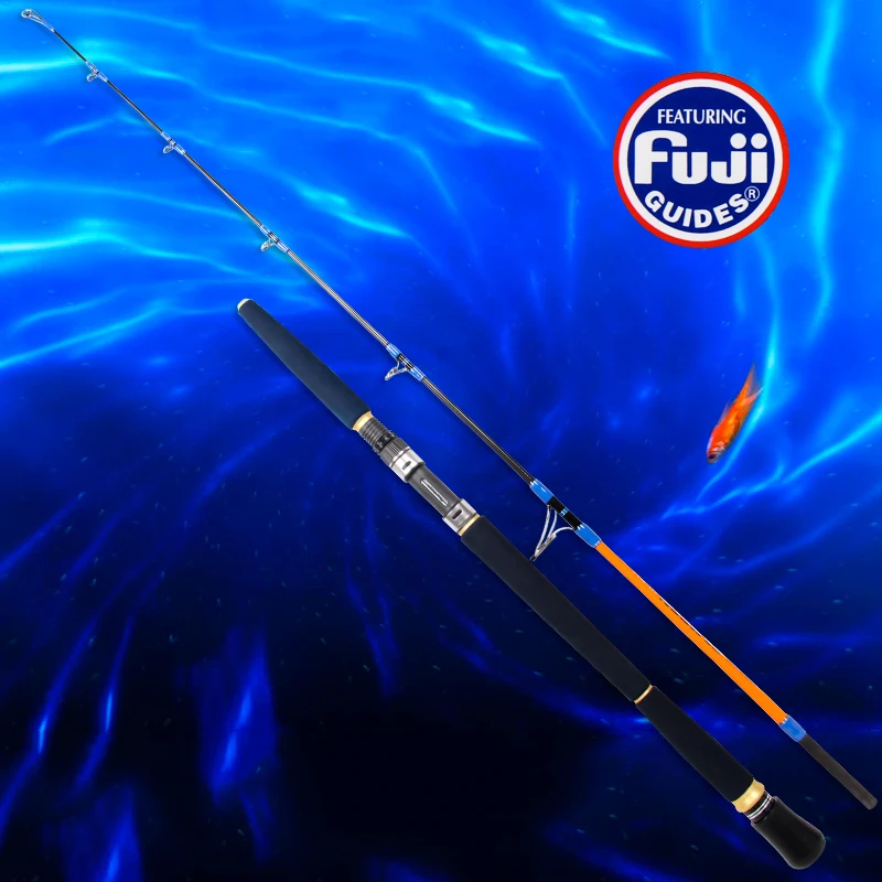 

Tsurinoya New Jigging Rod 1.65m 260g PE 2-4 Lure Weight 100-300g Carbon Jig Rod Boat Fishing Rods FUJI Guides Big Game Rod