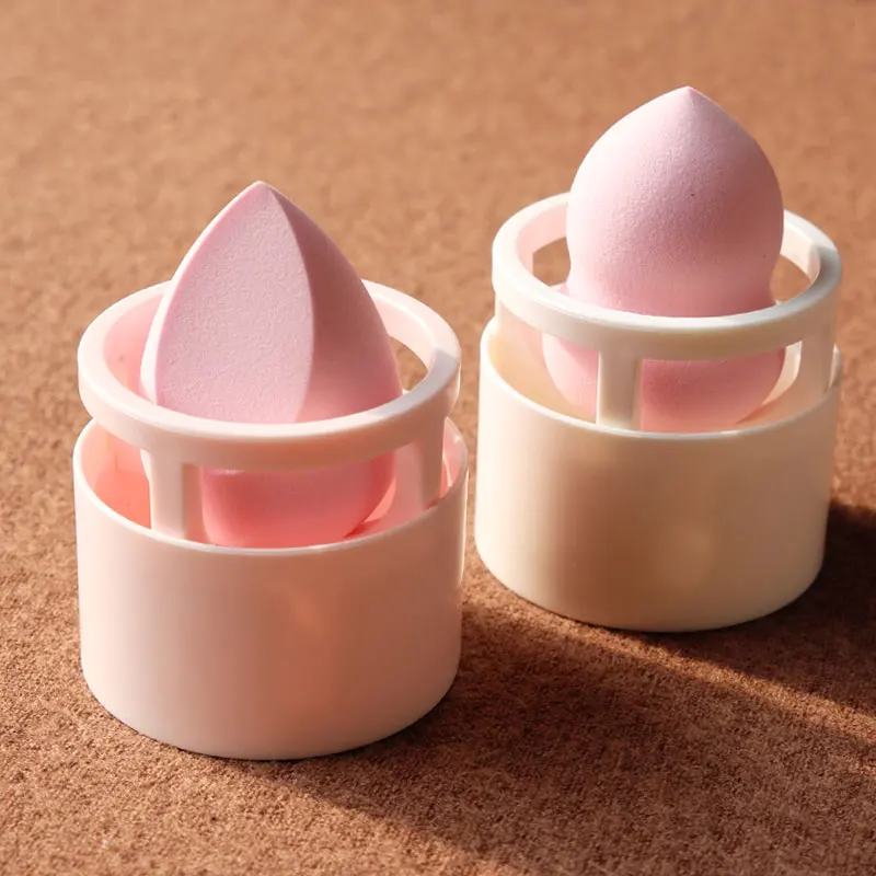 

Detachable High Quality Makeup Puff Rack Drying Hanger Beauty Makeup Powder Puff Blender Storage Rack Sponge Drying Stand Holder