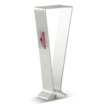 

KENIAO Champagne Glass Cookie Cutter For Wedding Party - 12.6 x 4.7 cm - Biscuit / Fondant / Pastry Cutter - Stainless Steel