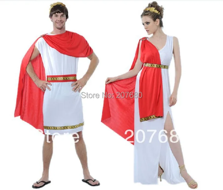 novelty Greek Roman queen costume Arabic Julius Caesar Roman goddess ...