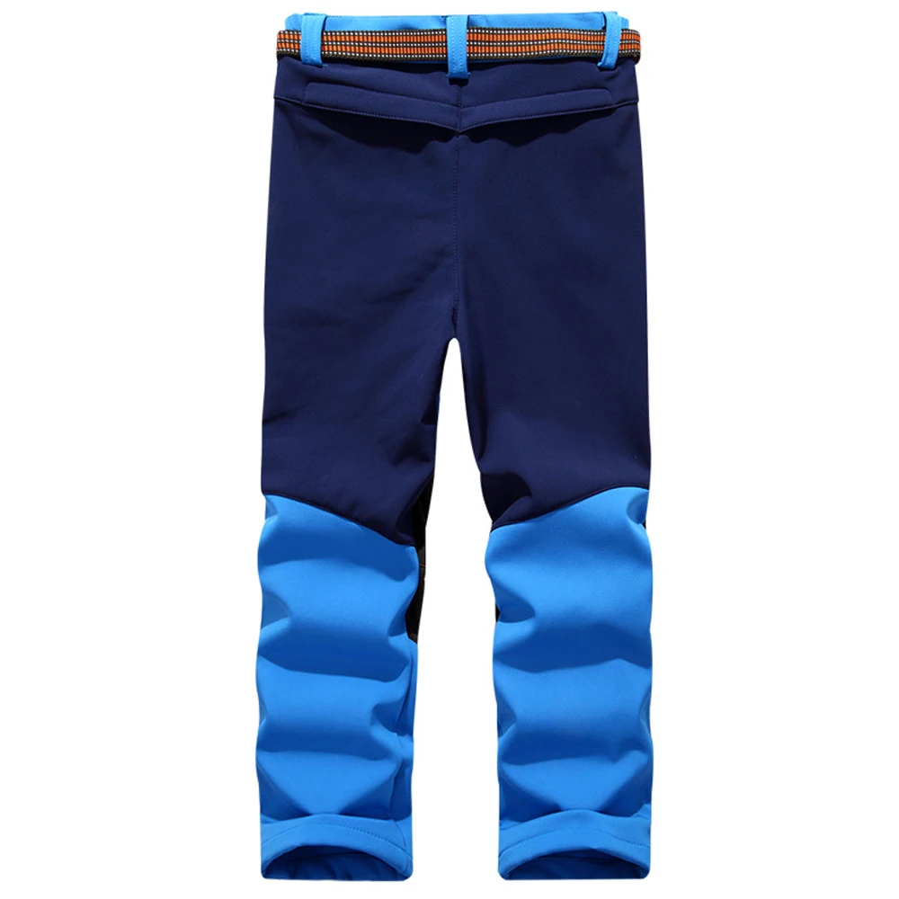 TENNEIGHT juventud niños invierno polar Softshell pantalones de senderismo niño niña resistente al agua al aire libre Camping senderismo esquí Thousers