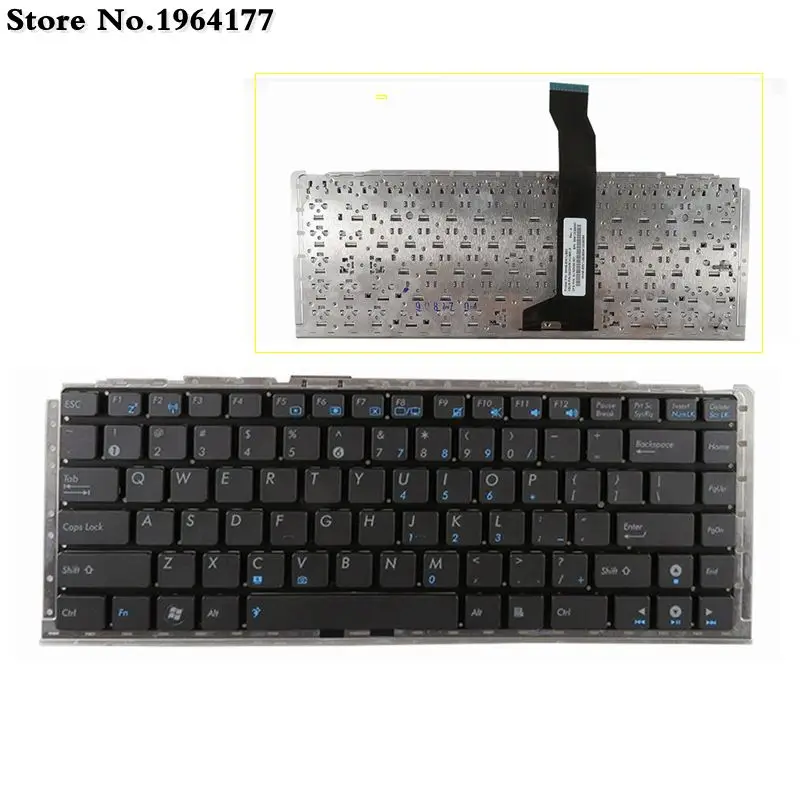 

Клавиатура для ноутбука ASUS UX30, UX30S, UX30D черная, английская