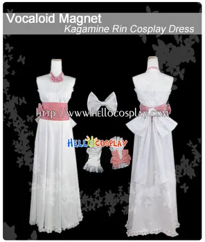

Kagamine Rin Cosplay Long Dress From Vocaloid Magnet H008