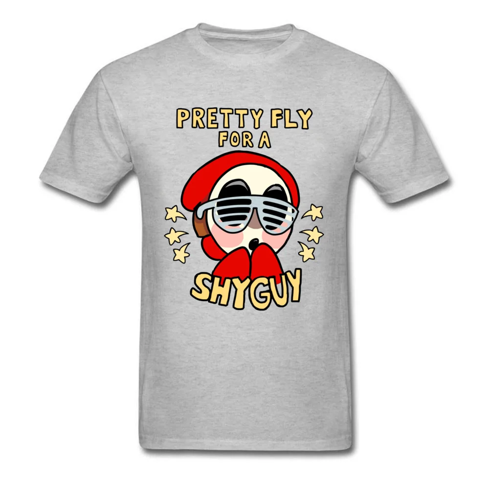 comfortable Gift O Neck Tshirts April FOOL DAY Tops Shirt Short Sleeve for Men Coupons Pure Cotton Design T Shirt pretty fly for a shy guy 12052 grey