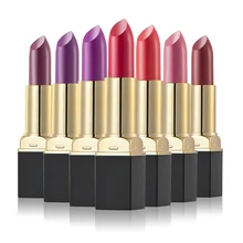 Long Lasting Beauty Matte Lipstick New Brand Nude Waterproof Lipsticks Fashion Women Maquiagem Batom Sexy Lips