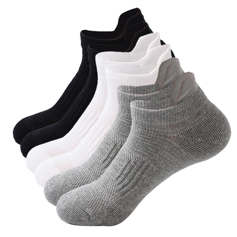 NIBESSER 3-6Pairs High Quality Professional Men Running Socks Breathable Road Bicycle Outdoor Sports Racing Cycling Sock | Мужская
