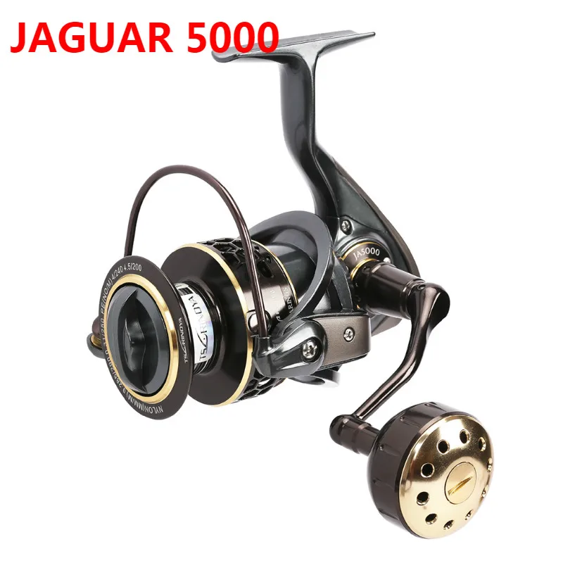 TSURINOYA JAGUAR 1000 2000 3000 4000 5000 рыболовные катушки спиннинг 5 2: 1 10BB двойная катушка