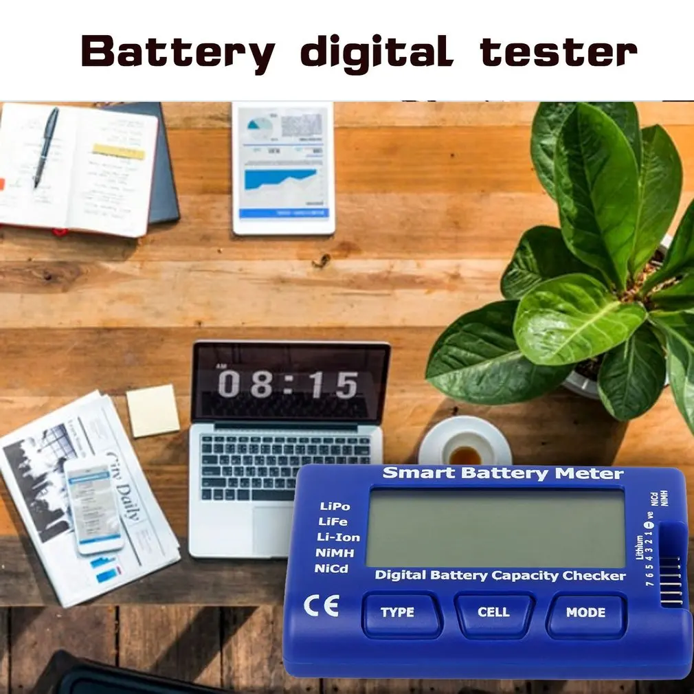 5в1 Smart Lipo измеритель емкости аккумулятора балансировщик разрядник Esc Servo Ppm тестер