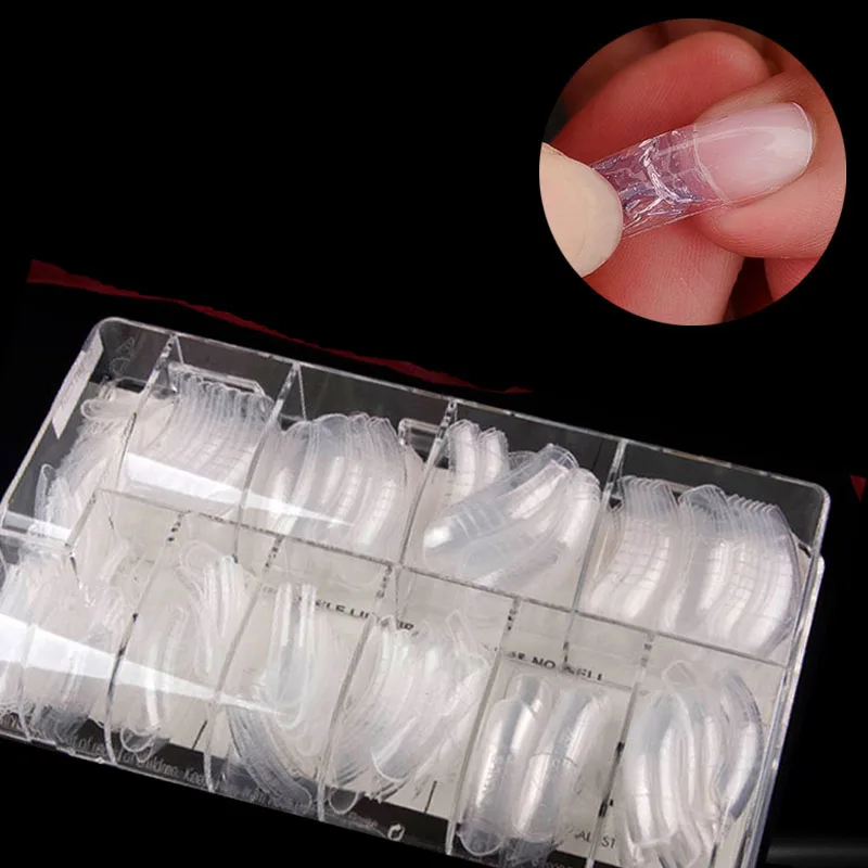 “ Duplas com Linhas de 12 Francês Pvadcol 120 Pçs/set Nail