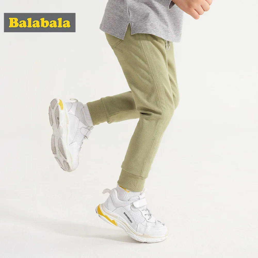 Balabala/2018 г. Новые весенне осенние детские штаны повседневные для маленьких