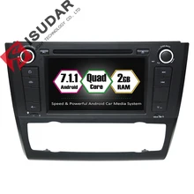 Wholesales! 7 Inch Android 7.1.1 Car DVD Player For BMW E81/E82/E88 1 Series With Canbus GPS Wifi Bluetooth Radio 2G Quad Core