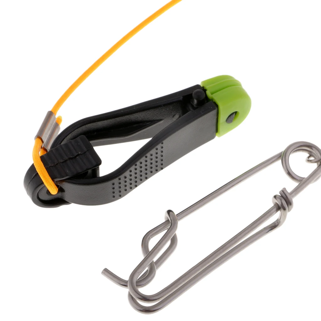 

Power Grip Release Clips with Leader for Planer Board Down trigger Outrigger Long Line Snaps