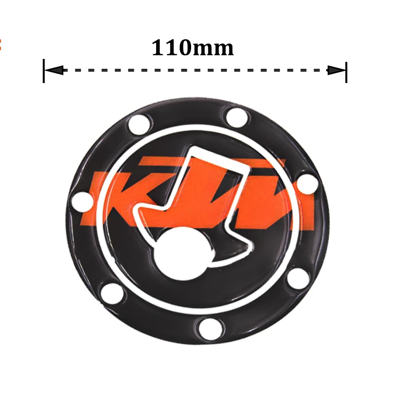 Оранжевый 3D мотоцикл светоотражающий топливный бак Наклейка Обложка Накладка мотоцикл украшения наклейки для KTM DUKE 390 13-14 DUKE 200 12-14