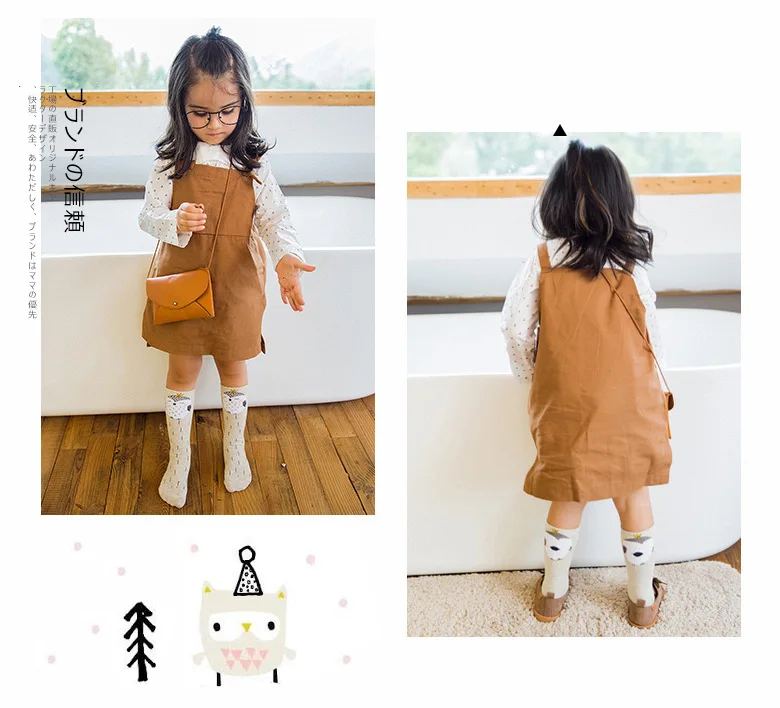 Animal dos Desenhos Roupa do Bebê Animados para 1-12y Mubazibabies Cotton Lovely Baby Meias Longas Bebê Joelho Altas Crianças Menina Acessórios 4 Mamãe e Bebê