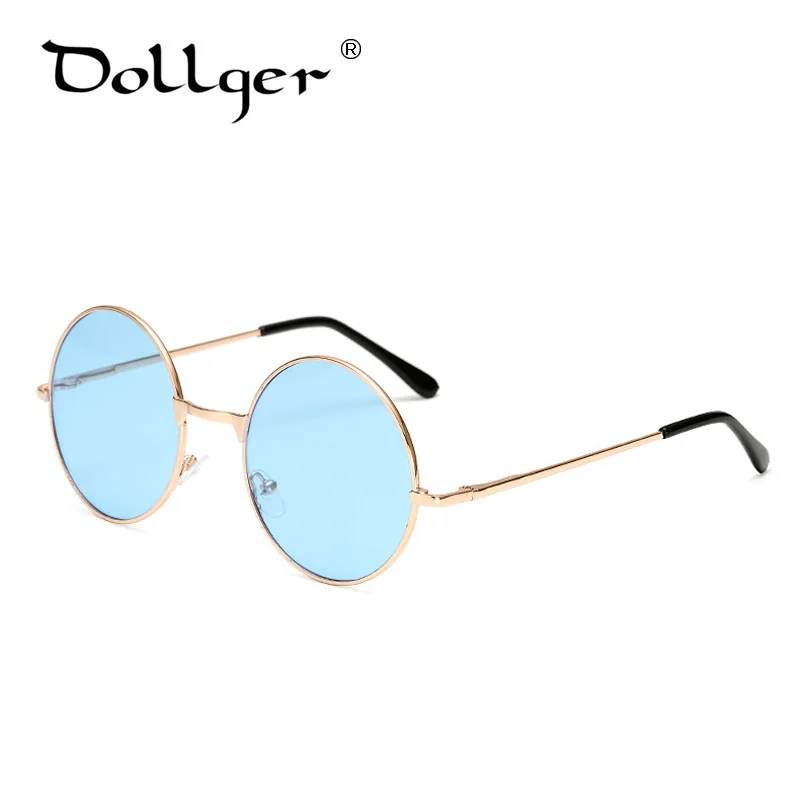 

New Ocean lenses Cute Sunglasses Brand Designer Women Retro Small Round Alloy Frame Summer Style Sunglasses UV400 s1549