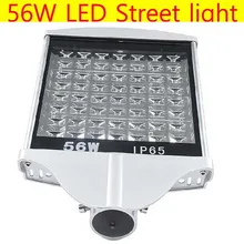 Светодиодные уличные фонари 56 Вт светодиодный уличный свет AC85-265V, наружное освещение, дорожная лампа, с теплым белым, белым IP65, 5 лет гарантии