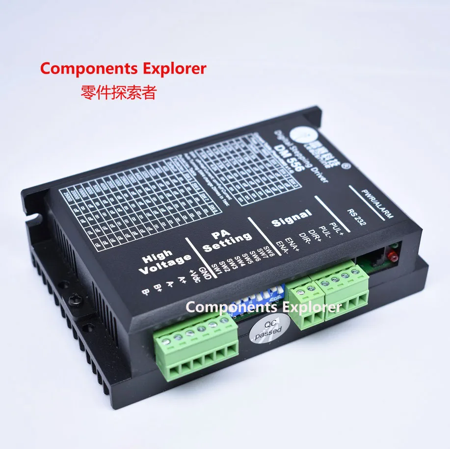 DM556 2-phase Leadshine Stepper Motor Driver 42/57/86 Stepper Motor Driver For CNC DM556 2-phase Leadshine Stepper Motor Driver 42/57/86 Stepper Motor Driver For CNC