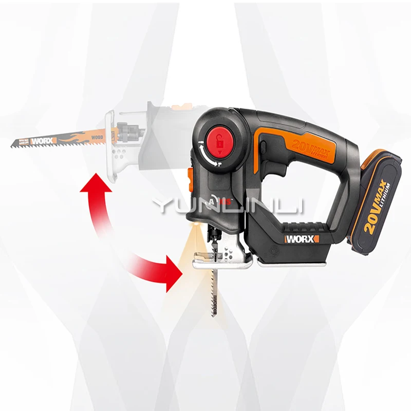 Curve Reciprocating Saw Multi-function Chainsaw Home Small Woodworking Cutting Power Tools WX550 Curve Reciprocating Saw Multi-function Chainsaw Home Small Woodworking Cutting Power Tools WX550
