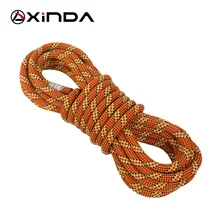 

XINDA Rock Climbing Dynamic Rope Outdoor Hiking 9.8mm 10.5mm Diameter Power Rope High strength Cord Lanyard Safety Rope Survival