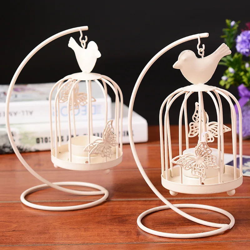 2017 подвесной дизайн металлическая винтажная белая бабочка фонарик с узором