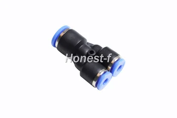 

Pneumatic Push to Connect Fitting 1/4"- 1/8" OD Tube Y Splitter Union Connector