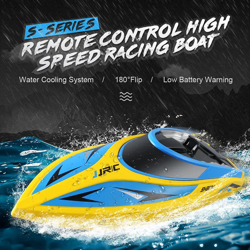 

Remote Control Boat Ship Speedboat 2.4GHz Portable Remote Control Toys Model YH-17