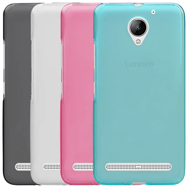 For Lenovo Vibe C2 Power Case Cover Matte Tpu Silicon Matte Protective Back Cover Phone Cace For