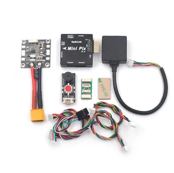 

RadioLink m8n TS100 MINI PIX GPS+MINI Flight Control+BB Buzzer w/ LED +Power Module FC Kit Fr RC FPV Racing Drone Quadcopter
