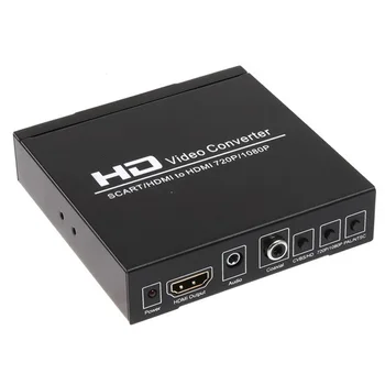 

PLayvision SCART and HDMI to HDMI converter support DVD set-top box HD player Game Console PS2 PS3 PSP WII XBOX360 etc