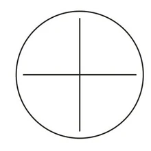 Крест окуляр сетка микрометр слайд диаметр 20 мм для микроскопа бинокль монокуляр прицел оптический инструмент